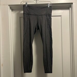 Athleta Gray Stash Pocket Salutation Tight Legging - Medium Petite, NWOT